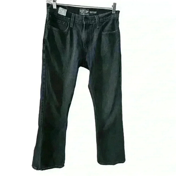 Levi's Men's Bootcut Jeans Size 33 Blue Denim Mid Rise 29" Inseam - Picture 1 of 14